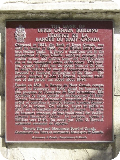 The Bank of Upper Canada Building