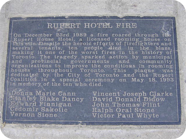 Rupert Hotel Fire