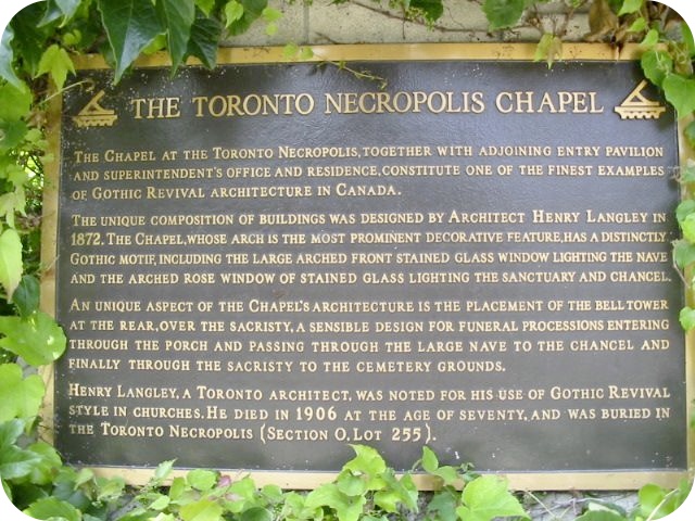 Toronto Necropolis